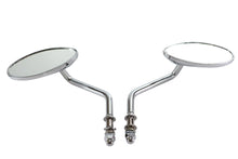 Load image into Gallery viewer, Wyatt Gatling Oval Mirror Set Chrome
