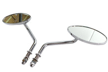 Load image into Gallery viewer, Wyatt Gatling Oval Mirror Set Chrome
