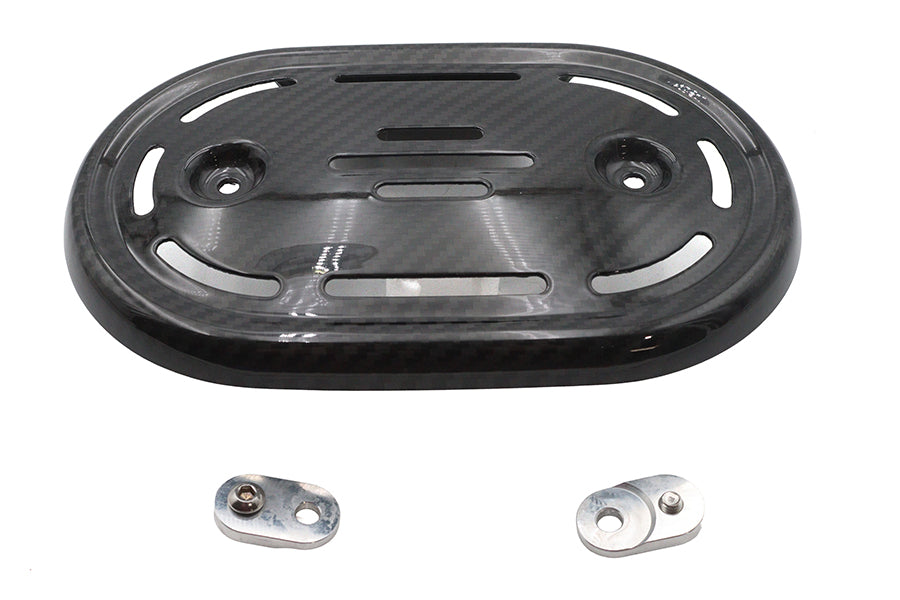 Ultima M8 Oval Air Cleaner Cover Carbon Fiber