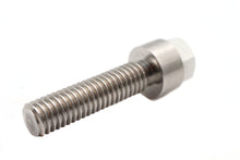 Load image into Gallery viewer, 39mm Fork Mirror Stud Mount Natural Stainless Steel