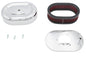 Mini Oval Air Cleaner Kit Chrome For CV Carburetors