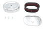 Mini Oval Air Cleaner Kit Chrome For Bendix Carburetors
