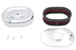 Mini Oval Air Cleaner Kit Chrome For Shorty Carburetors