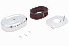 Load image into Gallery viewer, Mini Oval Air Cleaner Kit Chrome For Shorty Carburetors