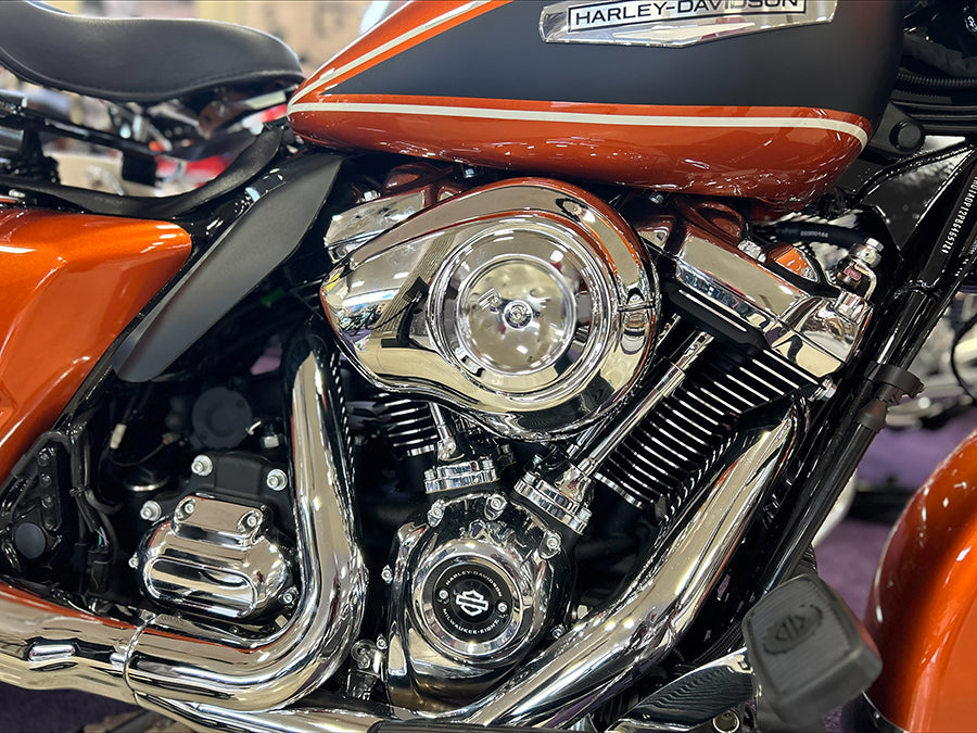 M8 8 inch Round Air Cleaner Assembly Chrome