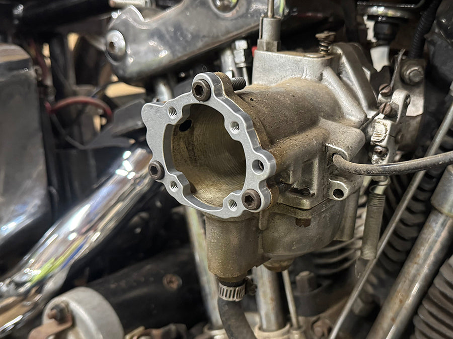 Linkert Air Cleaner Adapter to Keihin Carburetors