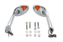 Load image into Gallery viewer, Ellipse Mirror Set with LED Turn Signal