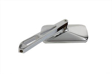 Load image into Gallery viewer, Rectangular Mirror Chrome with Billet Stem
