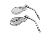 Load image into Gallery viewer, Oval Mirror Set Chrome
