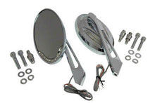 Load image into Gallery viewer, Chrome Billet Mirror Set