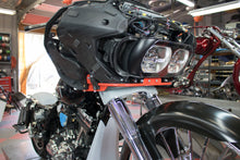 Load image into Gallery viewer, Fairing Support Bar Black `15 Up Fltr
