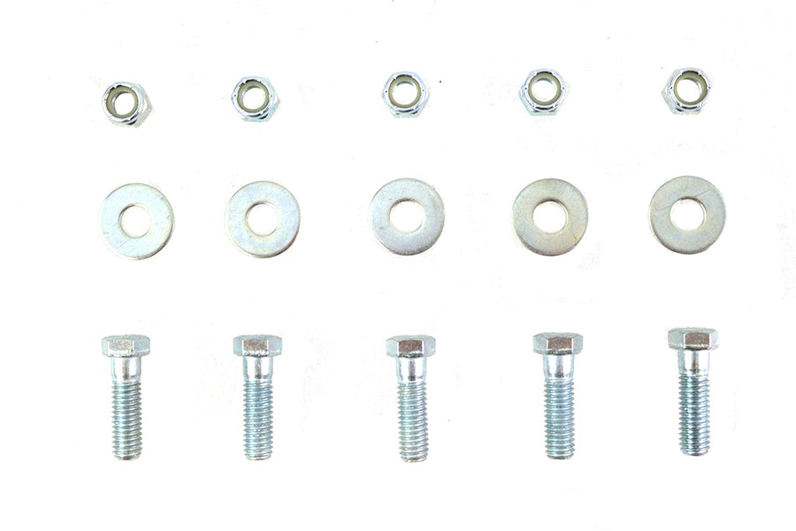 Zinc Plated Rear Sprocket Hardware Kit