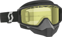 Load image into Gallery viewer, Primal Snowcross Goggle Black/White Yellow Lens