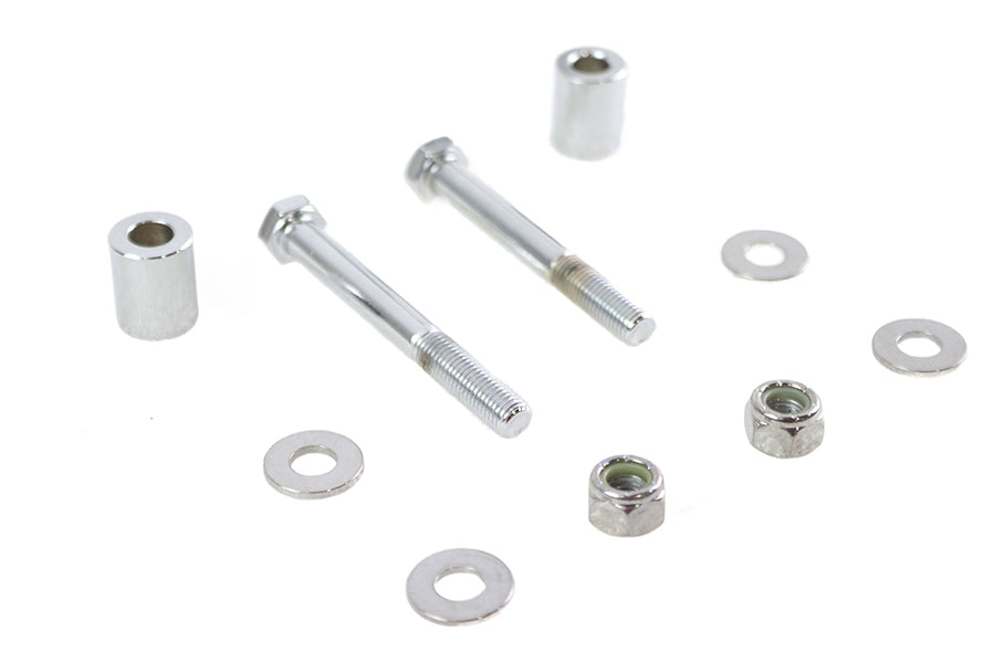 Gas Tank Mounting Kit Chrome Plated