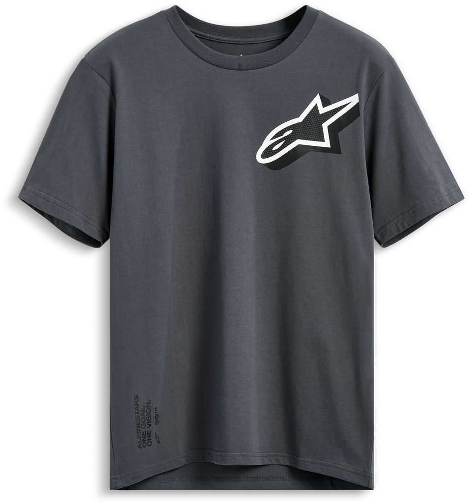 Shaded Ss Csf Tee Charcoal 2x