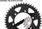 Sprocket/Chain Kit Stl/Alu 18/43t Blk Rx3 530 118l Blk