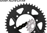 VORTEX Sprocket/Chain Kit Stl/Alu 15/48t Blk Sx3 520-116l Blk 3-CK6226