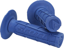 Load image into Gallery viewer, Radial Full Waffle Grips Blue 7/8"