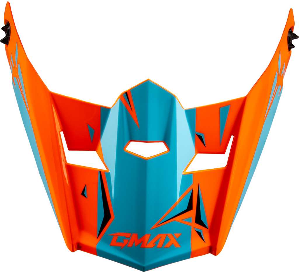 Youth Mx 46y Unstable Visor Hi Vis Orange/Blue Ys Yl