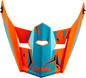 Youth Mx 46y Unstable Visor Hi Vis Orange/Blue Ys Yl