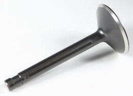 KPMI Black Diamond Exhaust Valve for HD Shovelhead engines from 1978 to 1983, showing the valve with black finish and metal details.