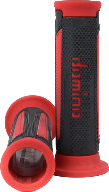 A350 Turismo Grips Anthracite/Red Pair