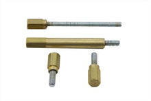 Load image into Gallery viewer, Carburetor Float Bowl Screw Kit Brass Finish