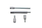 Shorty Float Bowl Screw Set Chrome