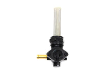 Load image into Gallery viewer, Black Petcock with Nut and 90 Left Outlet