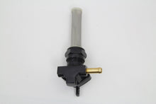 Load image into Gallery viewer, Black Petcock with Nut and 90 Left Outlet
