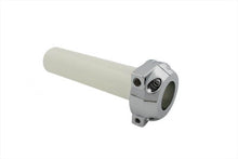 Load image into Gallery viewer, Chrome Handlebar Throttle Clamp and Tube Set