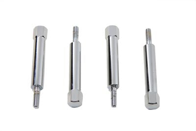 Carburetor Float Bowl Speed Screw Set Chrome