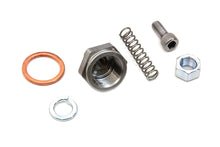 Load image into Gallery viewer, Linkert Carburetor Bowl Lock Nut with Drain Zinc