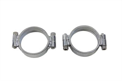 Chrome Intake Manifold Clamp Set