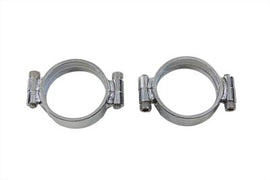 Chrome Intake Manifold Clamp Set