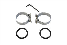 Load image into Gallery viewer, Chrome Intake Manifold Clamp Set