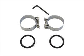 Chrome Intake Manifold Clamp Set