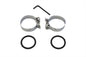 Chrome Intake Manifold Clamp Set