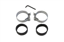 Load image into Gallery viewer, Chrome Intake Manifold Clamp Set