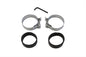 Chrome Intake Manifold Clamp Set