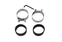 Load image into Gallery viewer, Chrome Intake Manifold Clamp Set