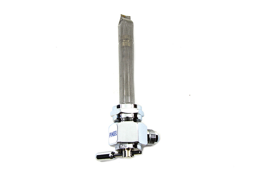 Pingel Power Flow Petcock U-Type with -6AN Threaded Fitting