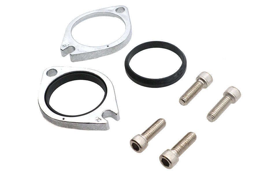 Intake Manifold Flange Kit Chrome