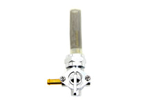 Load image into Gallery viewer, Chrome Petcock with Nut and 90 Left Outlet