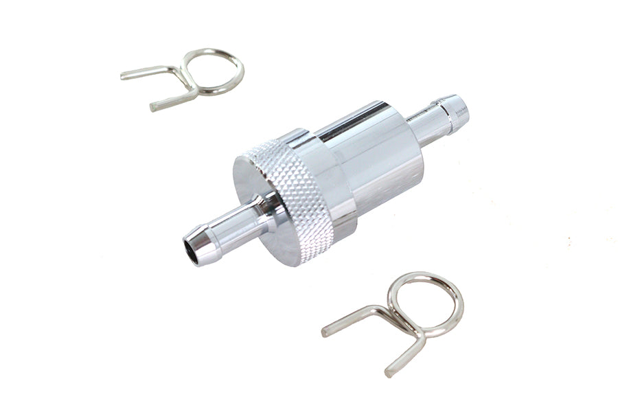 Alloy Fuel Filter Chrome