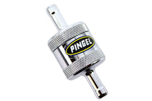 Load image into Gallery viewer, Pingel Inline Fuel Filter Chrome