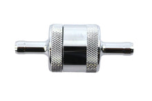 Load image into Gallery viewer, Pingel Inline Fuel Filter Chrome