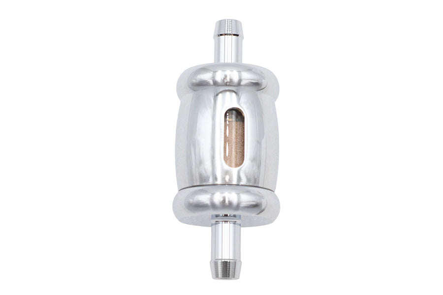 Billet Fuel Filter Chrome