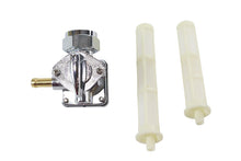 Load image into Gallery viewer, Vacuum Petcock Fuel Valve Chrome