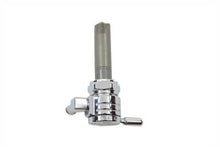 Load image into Gallery viewer, Chrome Sifton Ball Petcock with Backward Outlet and Nut